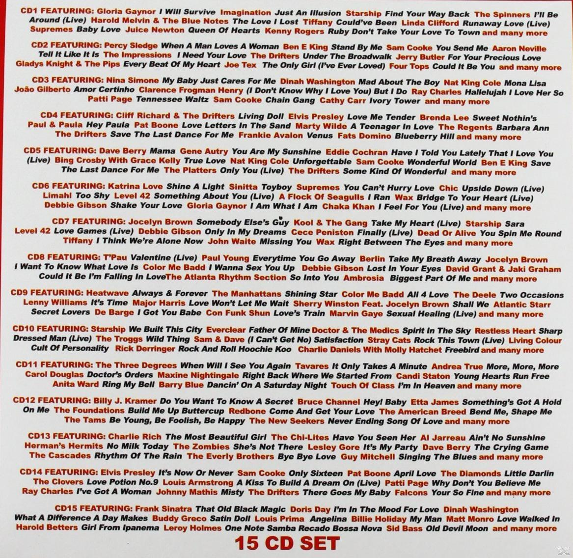 VARIOUS - 300 Hits - Love Songs  - (CD)