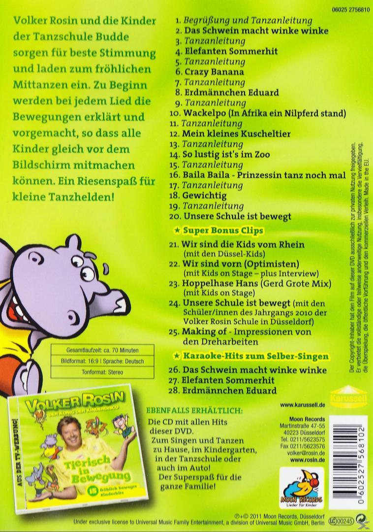 DVD Tierisch in Bewegung Rosin - Volker