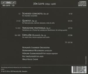 Wilkinson/Reykjavik Chamer Orc - Erfiljod-Elegies  - (CD)