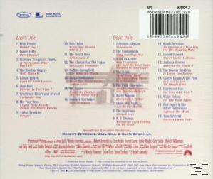 A CD tok hátulja a film dal listájával.