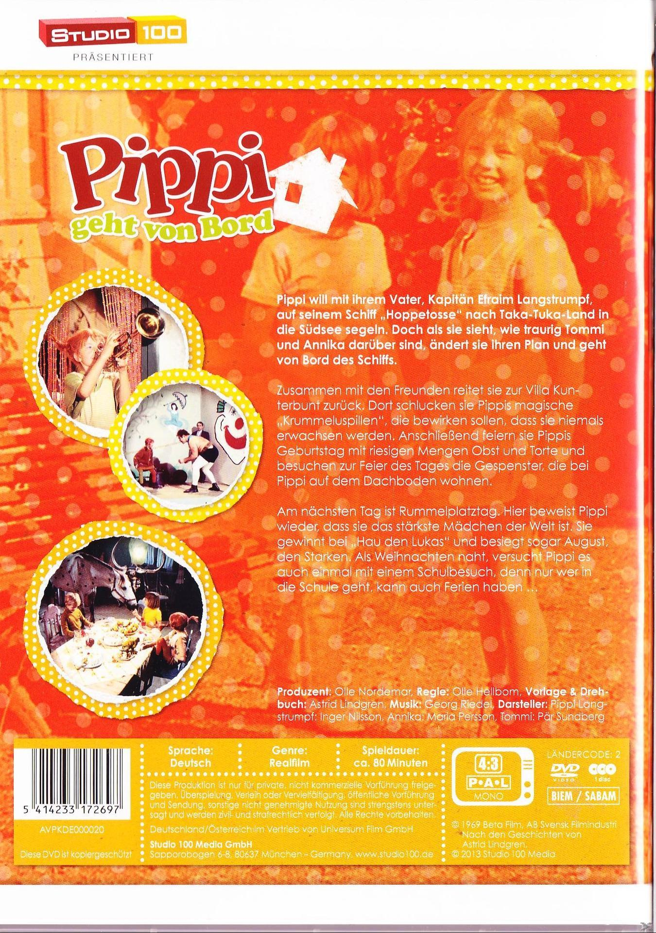 Pippi geht von Bord DVD