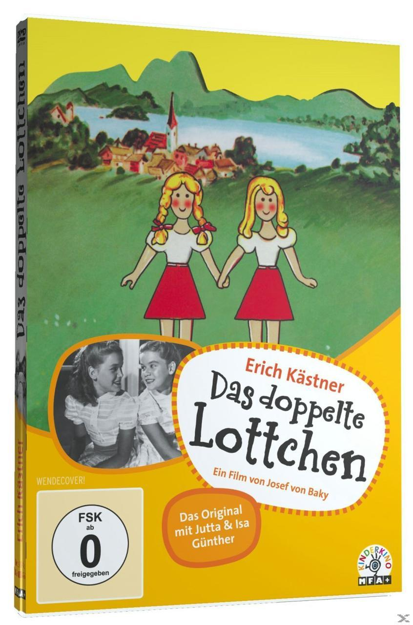 DVD-Cover. Zwei Mädchen halten sich an den Händen vor einer gemalten Landschaft auf dem Cover.