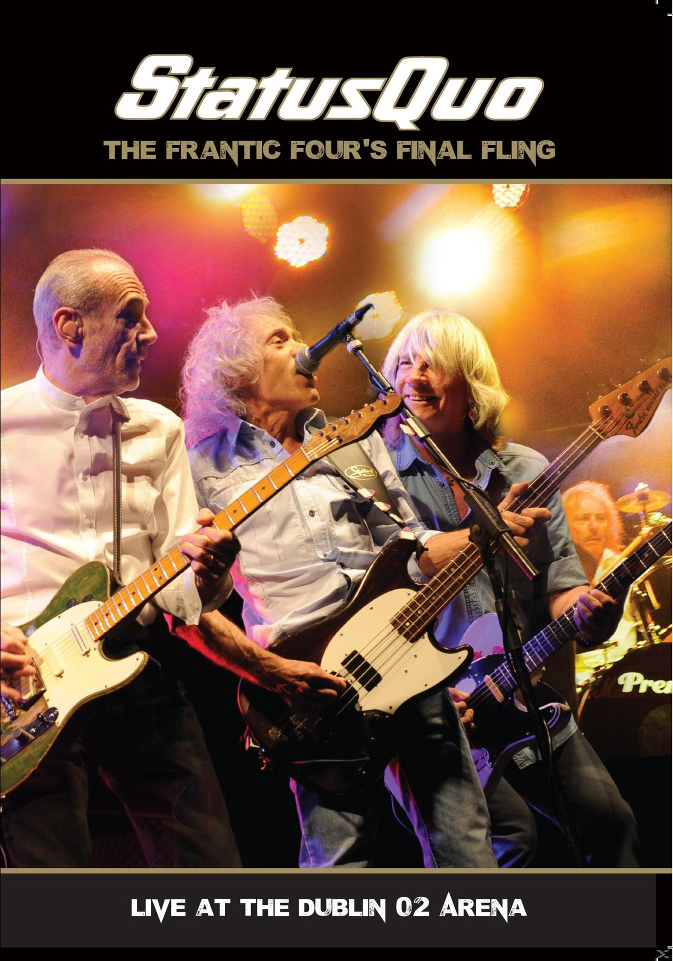 Status Quo - Four\'s Frantic Final + Dublin (DVD - CD) In Fling-Live