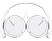 SONY MDR-ZX110APW - Kopfhörer (On-ear, Weiss)