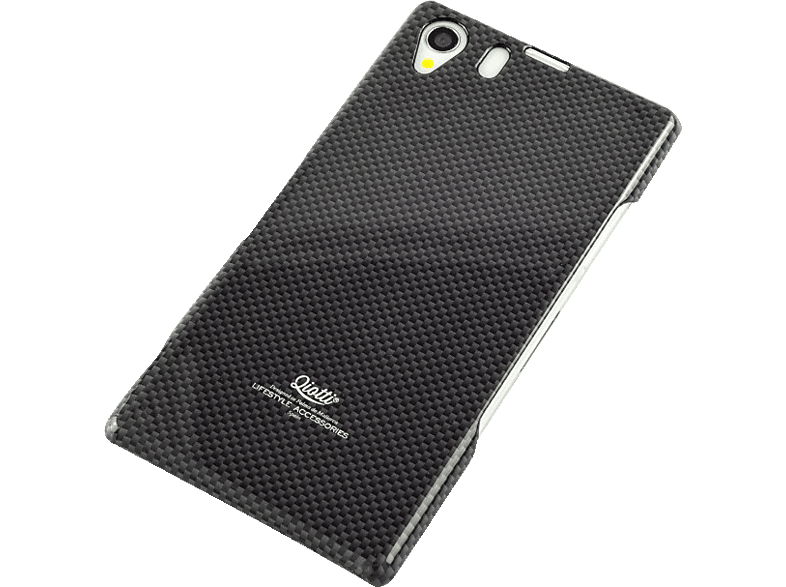 QIOTTI Q8500001 / Schwarz Case, Xperia Sony, Grau Z1, Snap Carbon