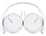 SONY MDR-ZX110P - Casque (On-ear, Blanc)