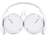 SONY SONY MDR-ZX110, bianco - Cuffie (On-ear, Bianco)