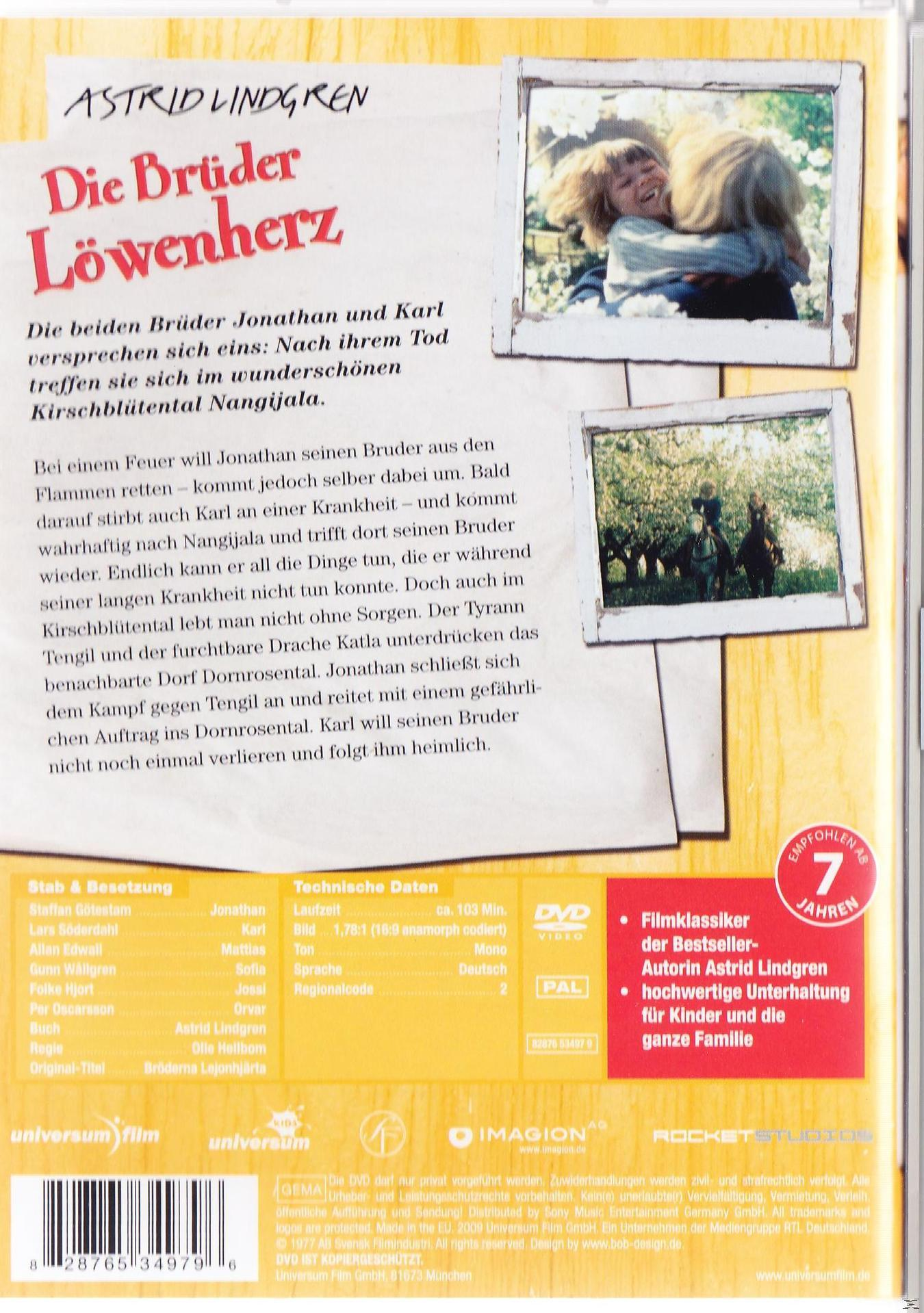 Astrid Lindgren - Die Brüder Löwenherz DVD