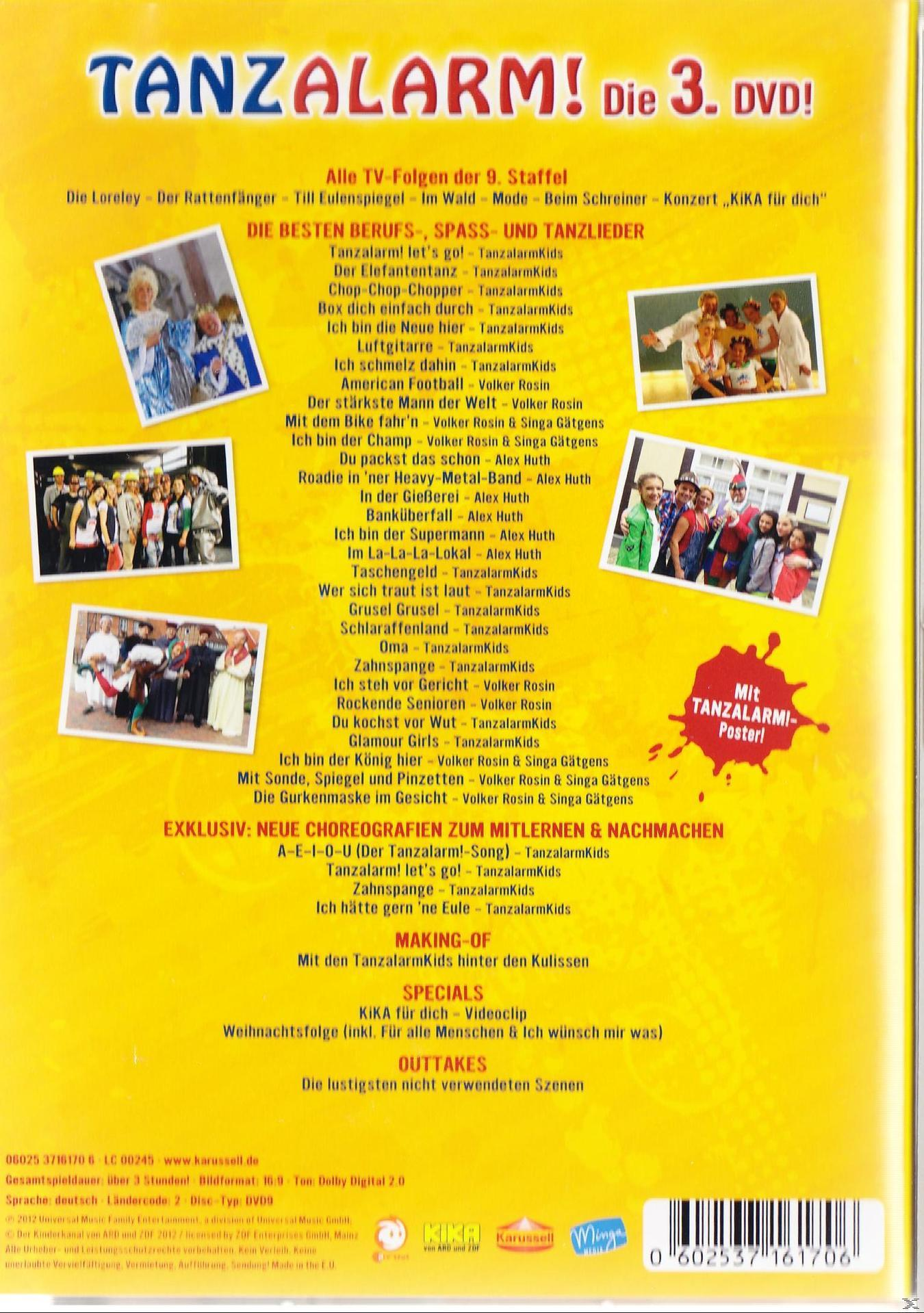 KI.KA TANZALARM! DIE 3.DVD! DVD