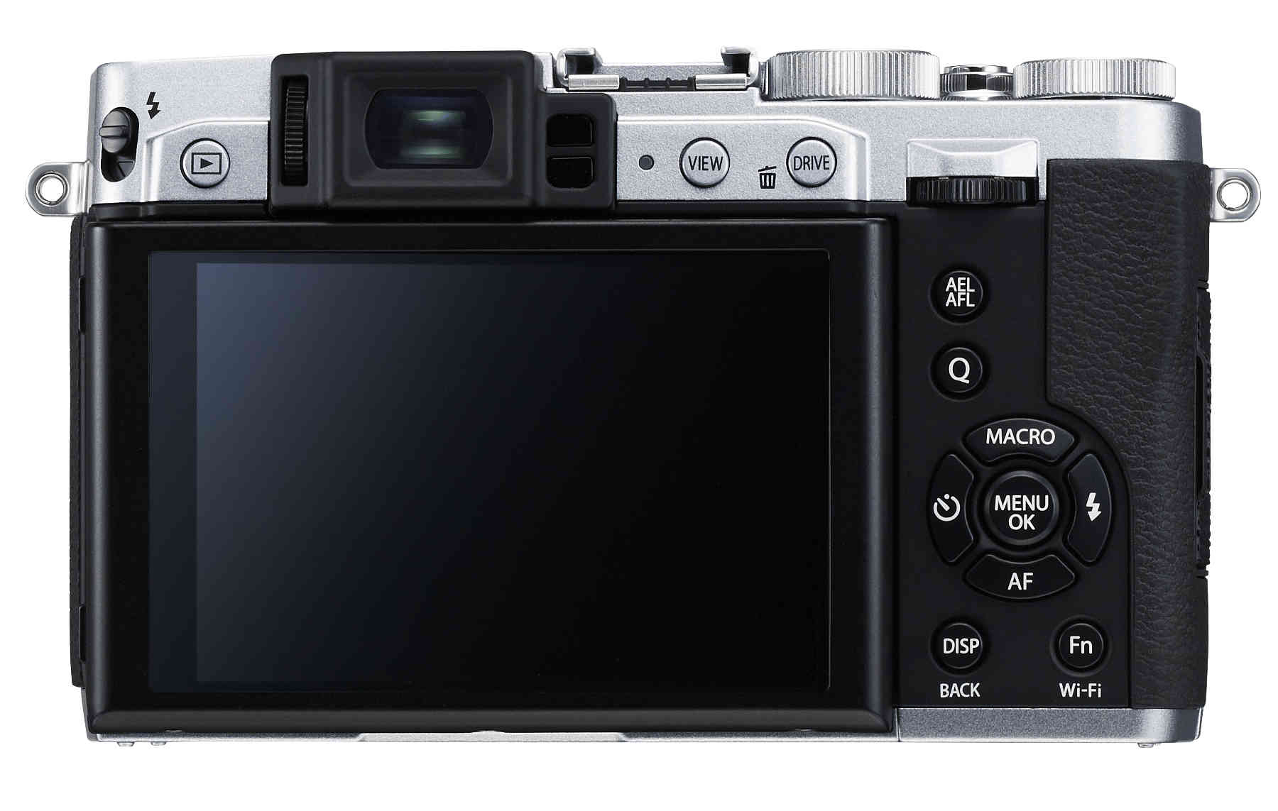FUJIFILM X30 Kompaktkamera Silber, 4x opt. Zoom, Farb-LCD