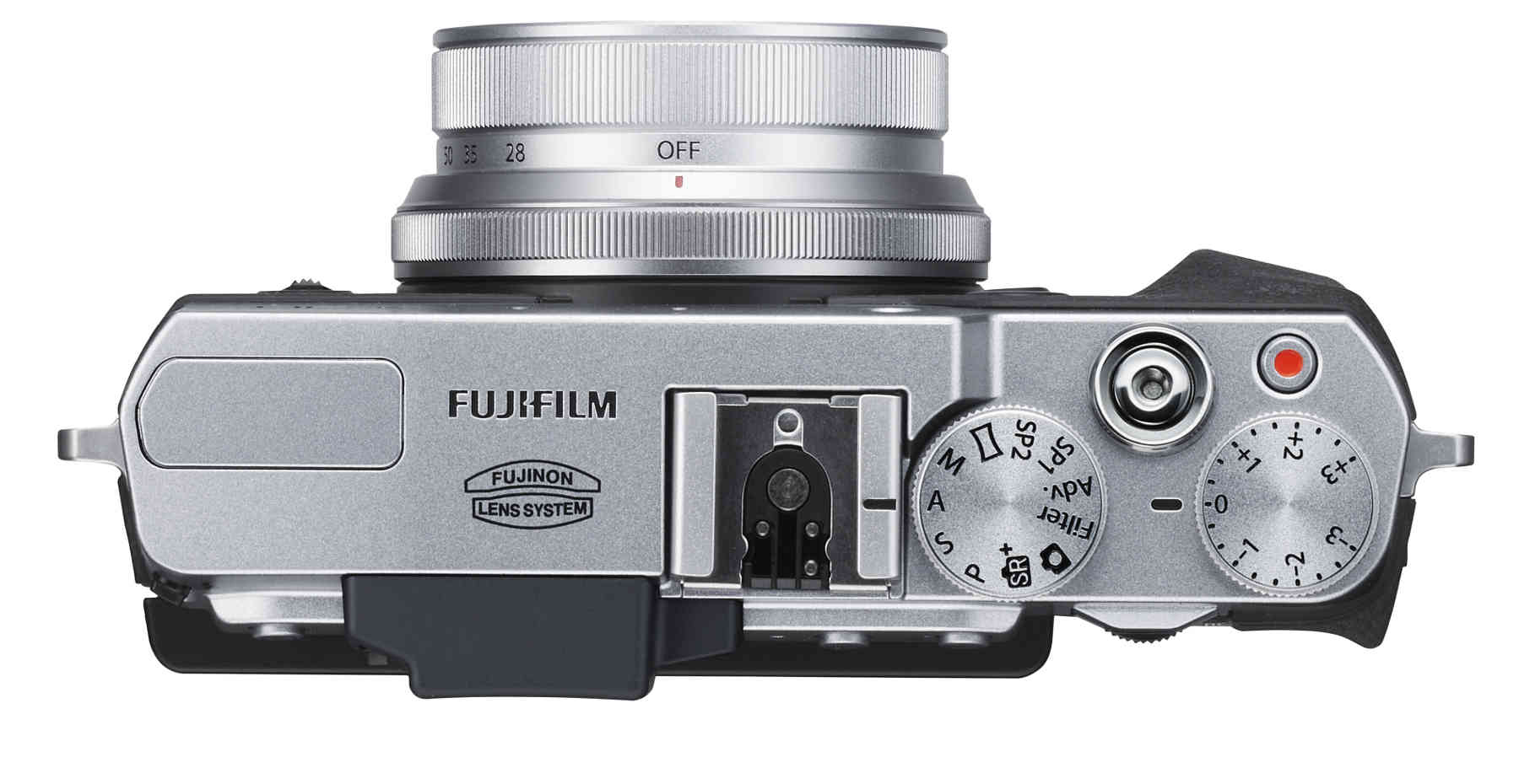 FUJIFILM X30 Kompaktkamera Silber, 4x opt. Zoom, Farb-LCD