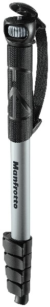 Monopié - Manfrotto Monopié Compact Advanced, Aluminio, Negro