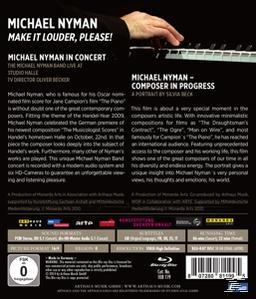 Nyman Michael Band - Make It Louder, Please!  - (Blu-ray)
