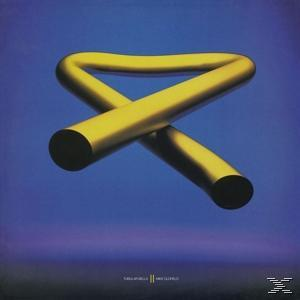 Albumcover mit zwei goldfarbenen Röhrenglocken gekreuzt vor blauem Hintergrund.