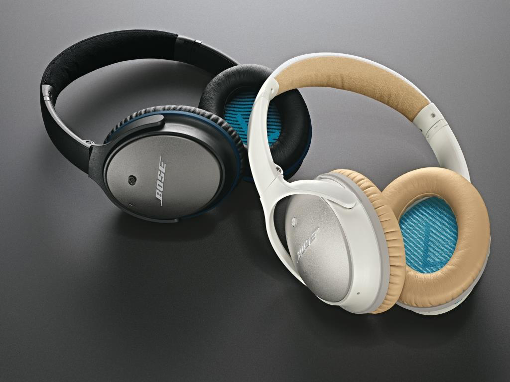 BOSE QuietComfort 25, Over-ear Kopfhörer Schwarz/Blau