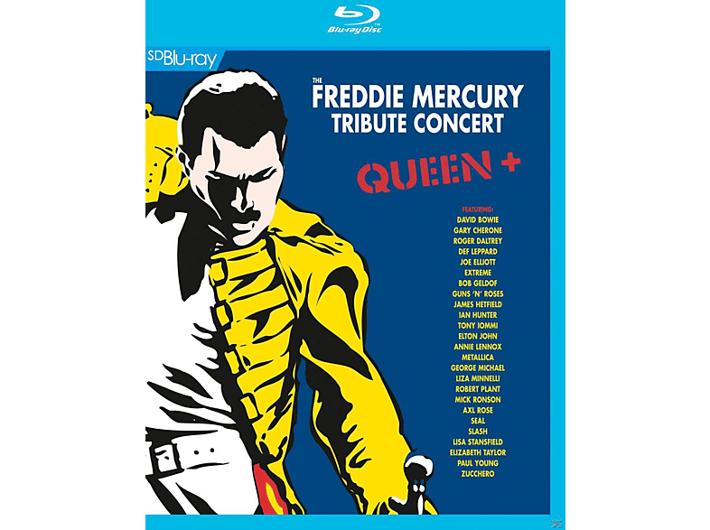 VARIOUS - Queen + - The Freddie Mercury Tribute Concert  - (Blu-ray)