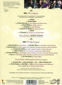 Rückseite einer Deep Purple DVD-Hülle. Text mit Liedern, Credits und anderen Details.