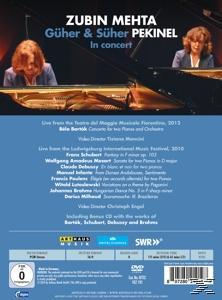 Süher Pekinel, Güher Pekinel, Orchestra del Maggio Musicale Fionrentina - IN CONCERT  - (DVD + CD)