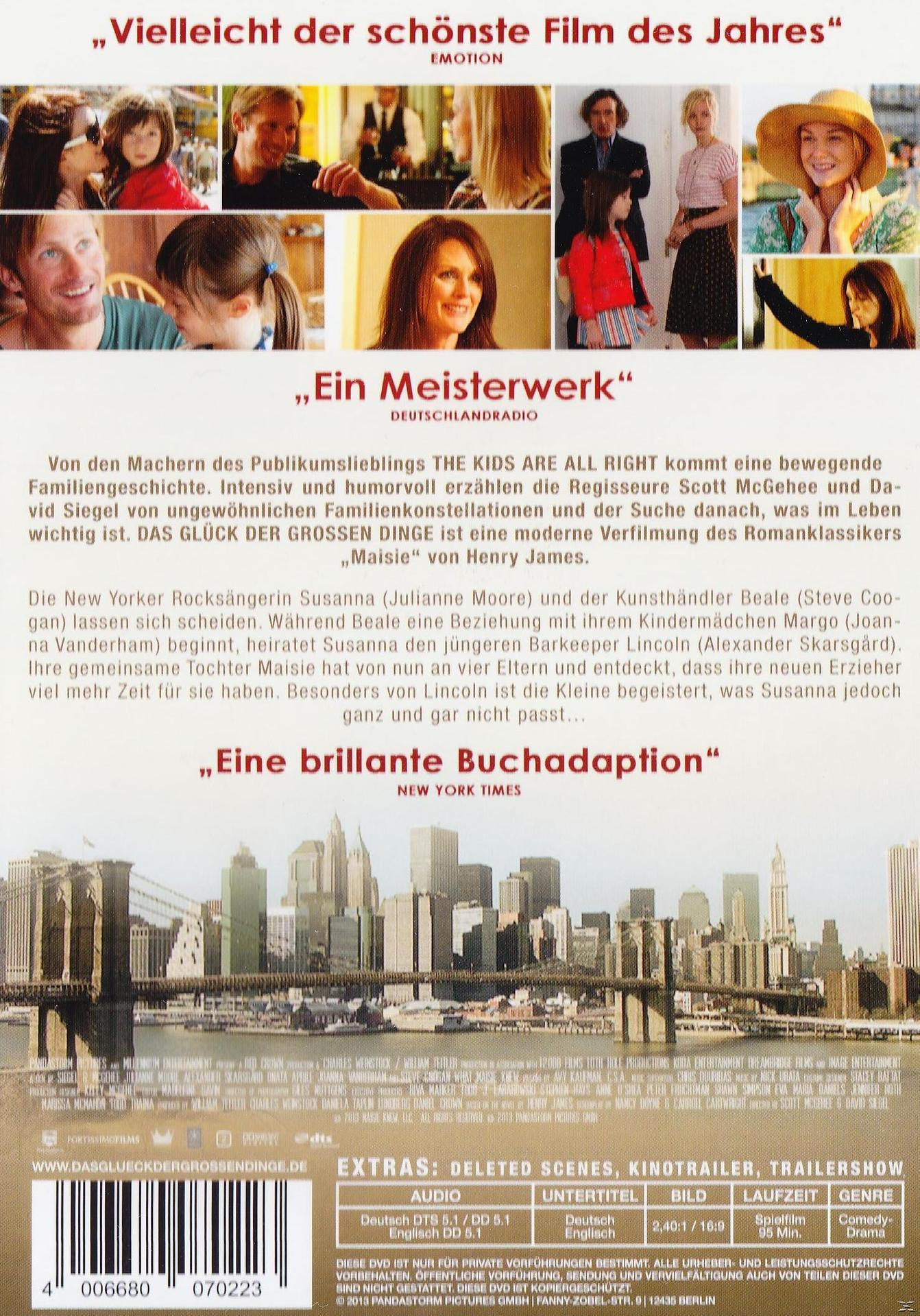Das Glück der großen Dinge DVD
