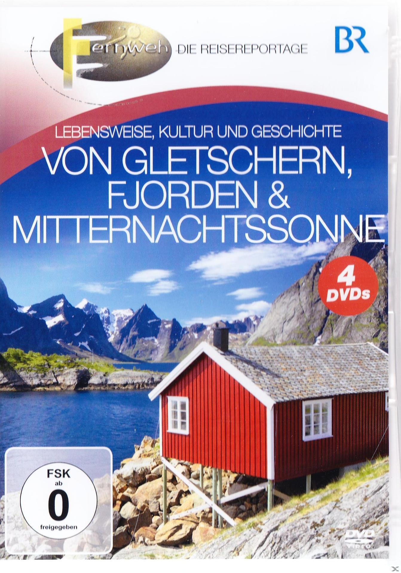 DVD-Cover. Rotes Haus auf dem Wasser, Berge im Hintergrund. Blaue und weiße Farben sind vorhanden.