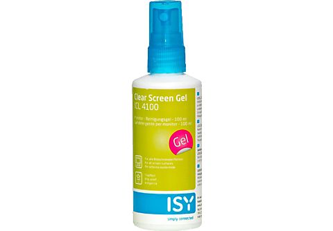 Spray limpiador - ISY ICL 4100, Todo tipo de Pantallas, Gel, 100 ml