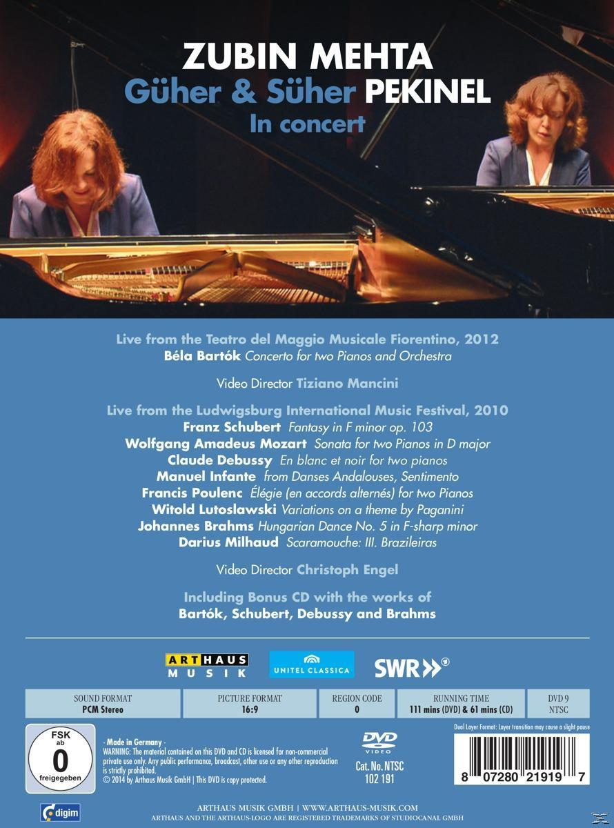 Süher Pekinel, Güher Pekinel, Orchestra del Maggio Musicale Fionrentina - IN CONCERT  - (DVD + CD)
