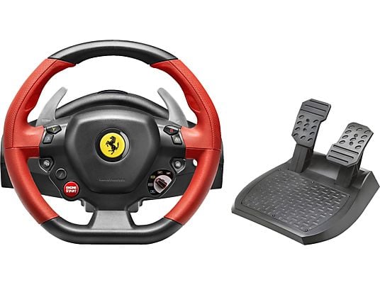 THRUSTMASTER Ferrari 458 Spider - Volant (Noir, rouge)