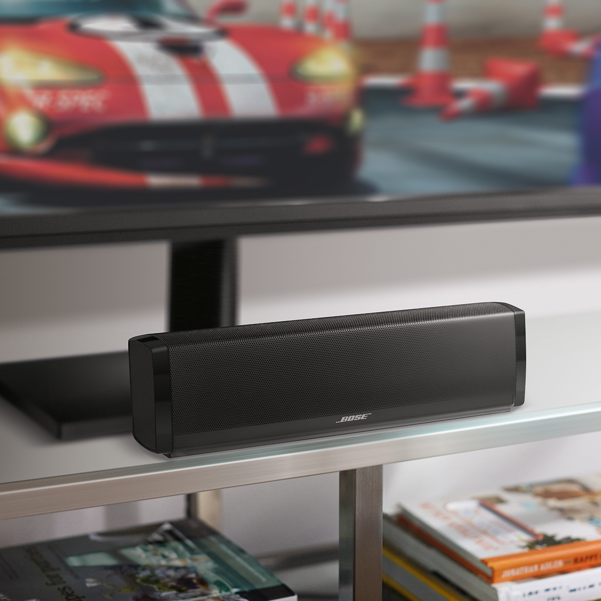 BOSE CineMate 15, 2.1 Heimkino-System, Schwarz hochglanz