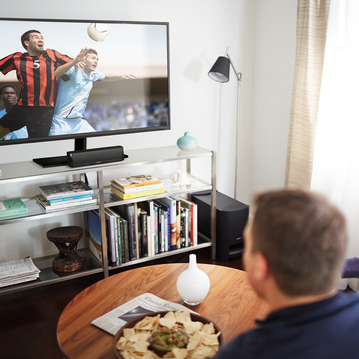 BOSE CineMate 15, 2.1 Heimkino-System, Schwarz hochglanz