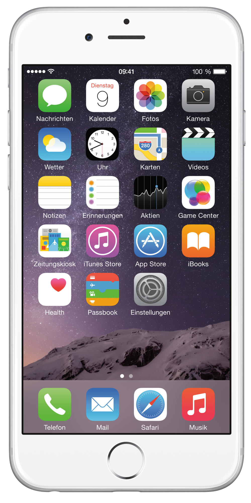APPLE iPhone 6 64 GB Silber