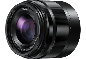 PANASONIC Panasonic Lumix H-FS35100E, nero - Obiettivo zoom(Micro-Four-Thirds)