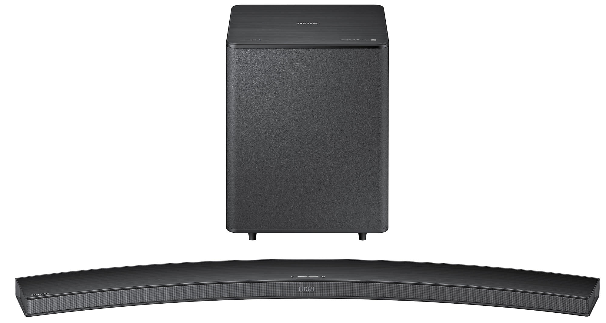 Barra de sonido curva - Samsung HW-H7500, subwoofer inalámbrico