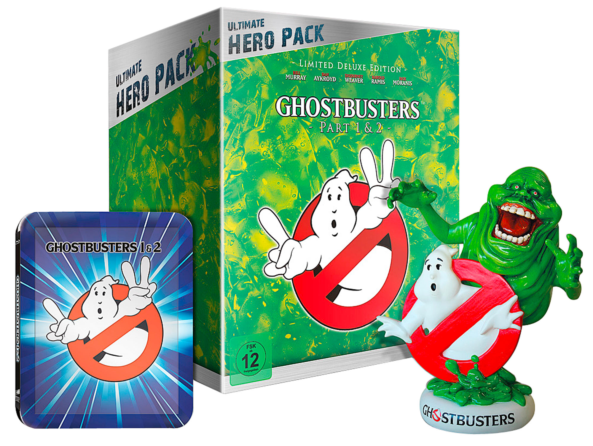 Ghostbusters I + II (Ultimate Hero Pack inklusive 19 cm Figur) Blu-ray