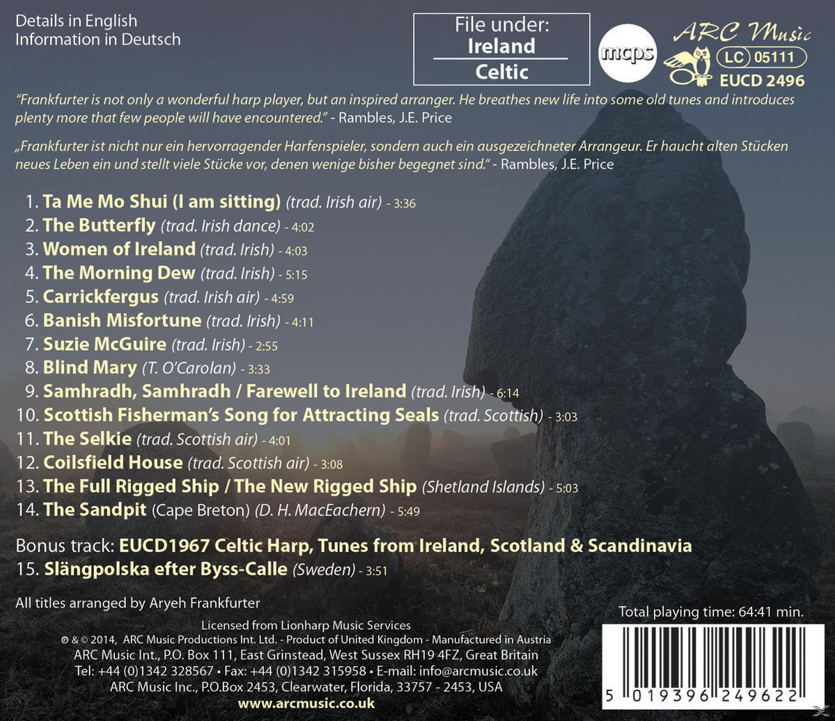 Aryeh Frankfurter - Celtic Harp  - (CD)