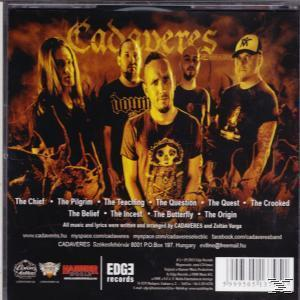 Album borítója öt zenész csoportjával. A cím középen van, sötét és tüzes háttérrel.