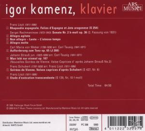 Kamenz Igor - Klavierwerke  - (CD)