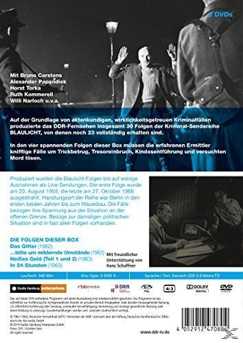 DVD-Cover: Männer mit erhobenen Händen, Text auf Deutsch und ein Schwarzweißfoto von Männern in Anzügen.
