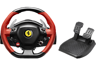 THRUSTMASTER XONE 458 SPIDER RACING WHEEL - Lenkrad (Rot, schwarz)