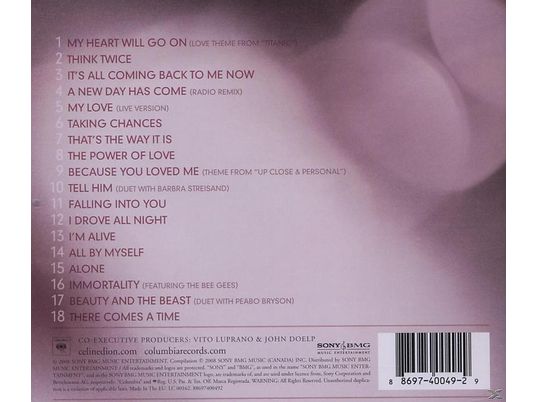 Céline Dion - My Love: The Essential Collection  - (CD)