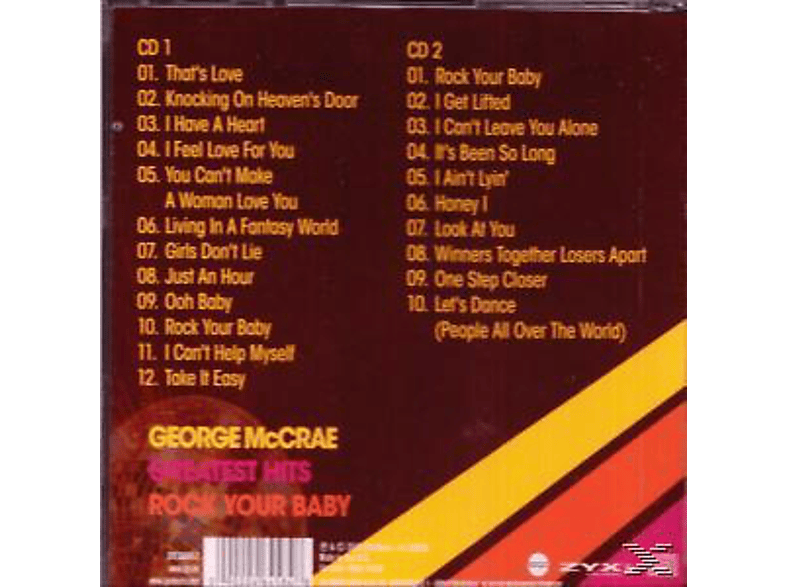 George Mccrae Rock Your Baby Greatest Hits Cd