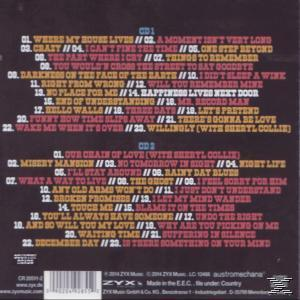 Albumcover: Eine Liste von Liedern und Interpreten. Der Titel lautet 'In the House'. Das Cover ist schwarz mit gelbem Text.