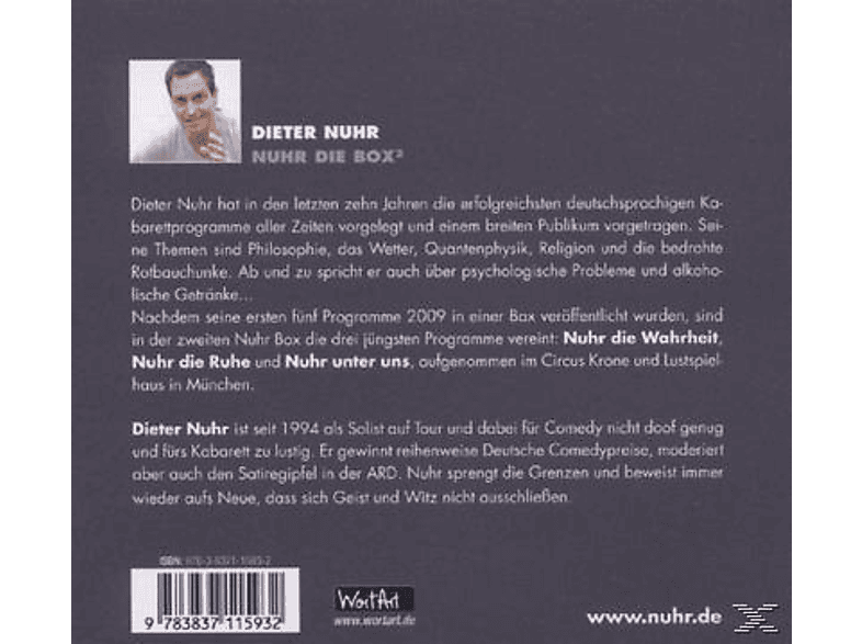 Thumbnail - Dieter Nuhr - die Box 2 (CD)