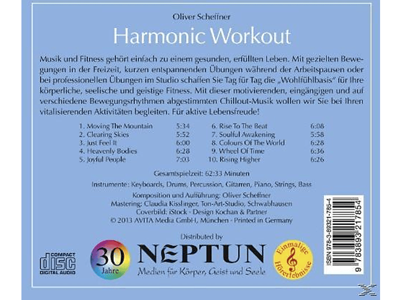 Thumbnail - Oliver Scheffner - Harmonic Workout (CD)