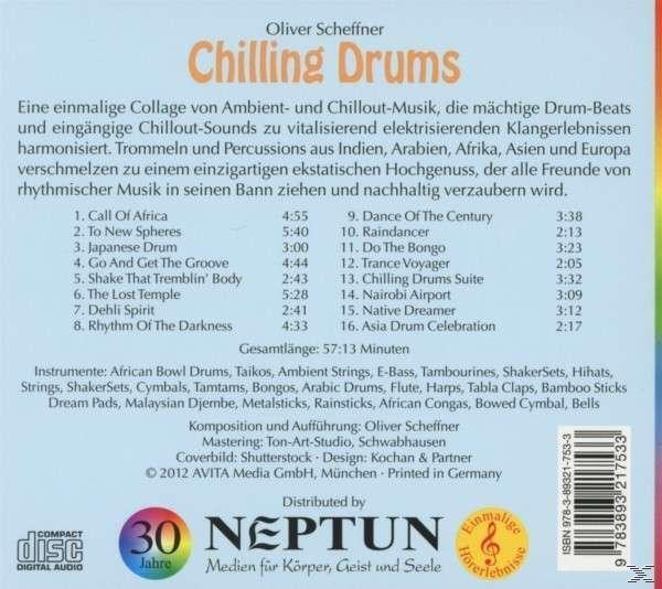Oliver Scheffner - Chilling Drums  - (CD)