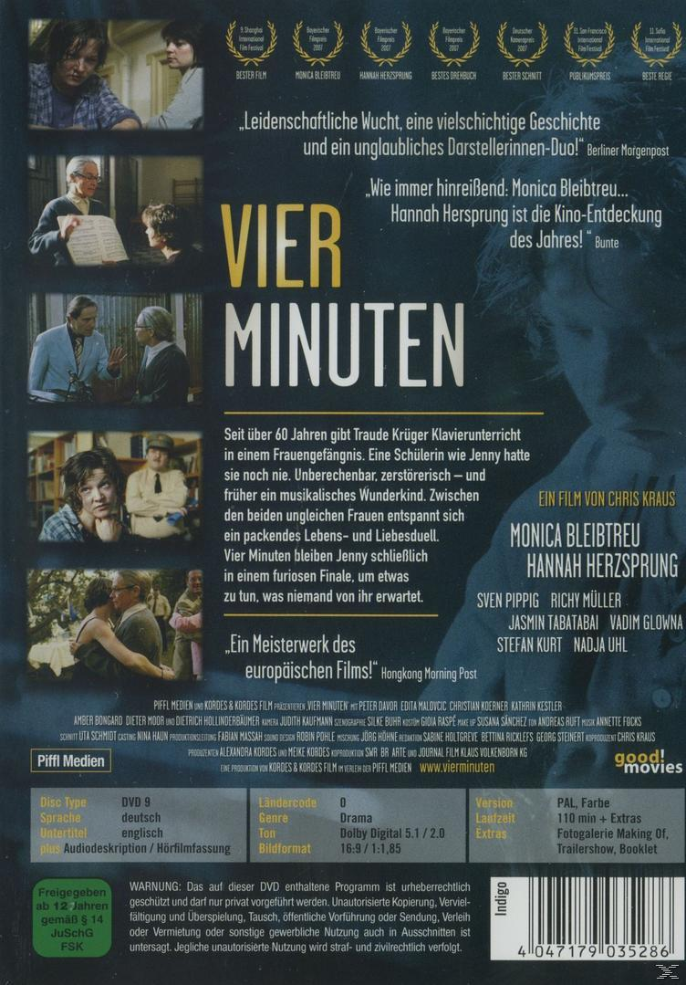 - Vier deutscher Edition DVD Minuten Film