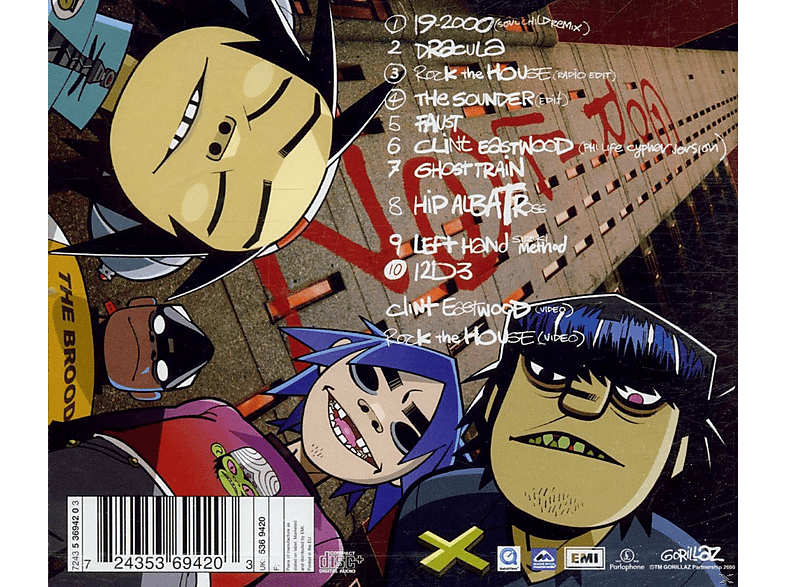 Thumbnail - Gorillaz - G Sides (CD)