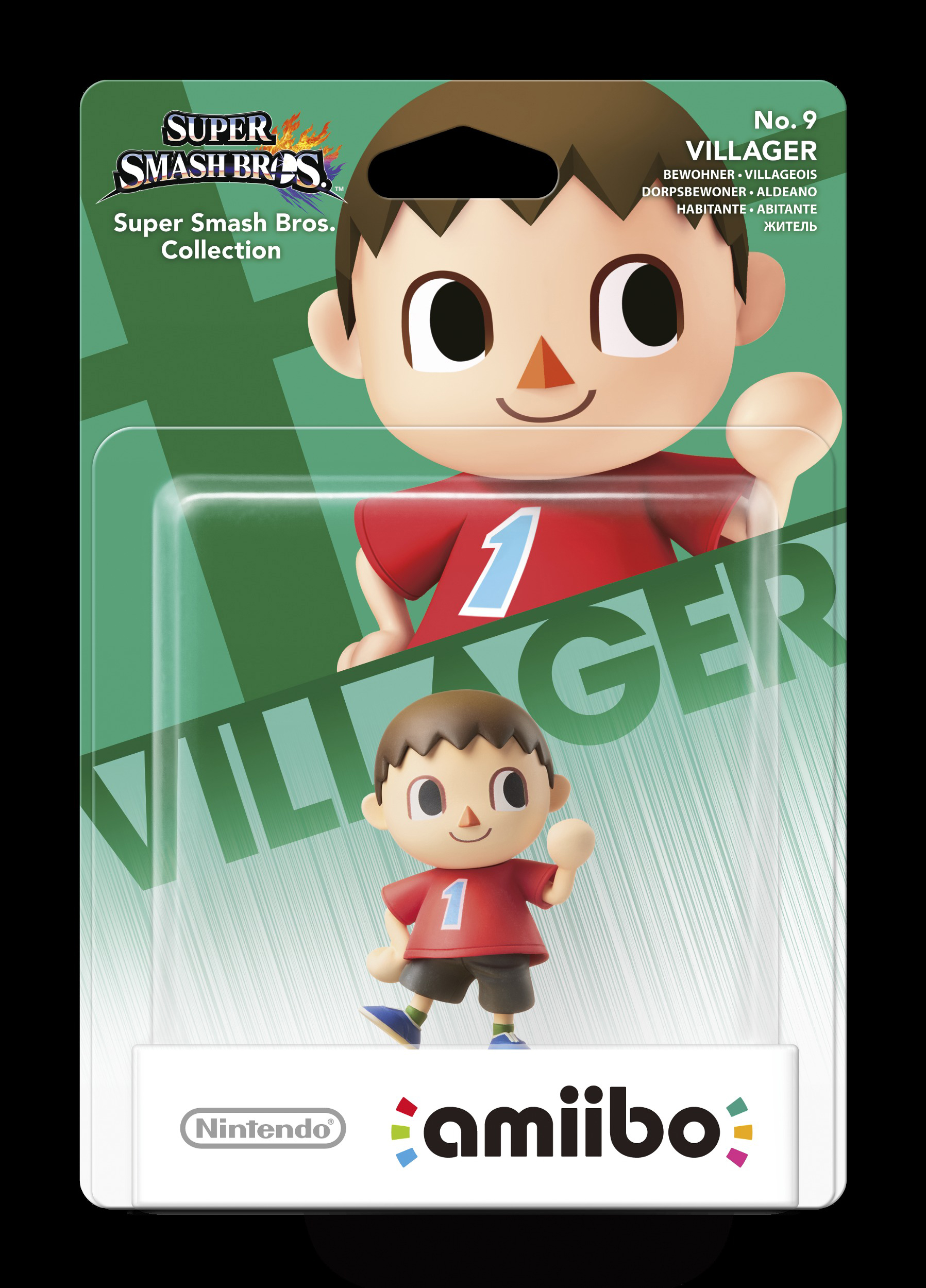 AMIIBO Villager - amiibo Super Smash Bros. Collection Spielfigur