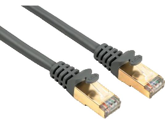 HAMA 41898 - Netzwerkkabel, 10 m, Cat-5e, Grau