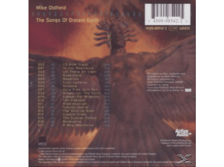 Thumbnail - Mike Oldfield - The Songs Of Distant Earth (CD)