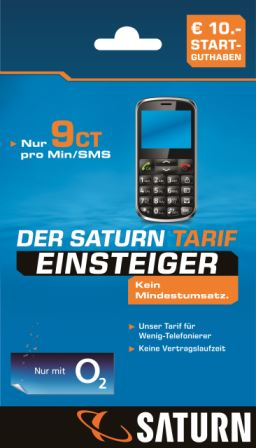 SATURN Saturn Tarif Einsteiger Startpaket